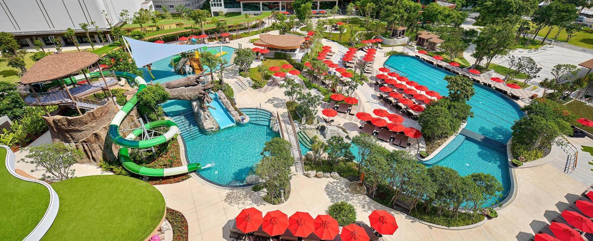 Hotel Amari Pattaya Esterno foto Splash Jungle Water Park